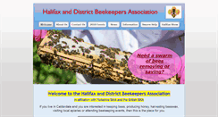 Desktop Screenshot of halifaxbeekeepers.co.uk
