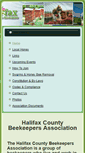 Mobile Screenshot of halifaxbeekeepers.org